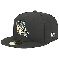 Casquette ajustée 59FIFTY South Bend Cubs pour homme New Era noire