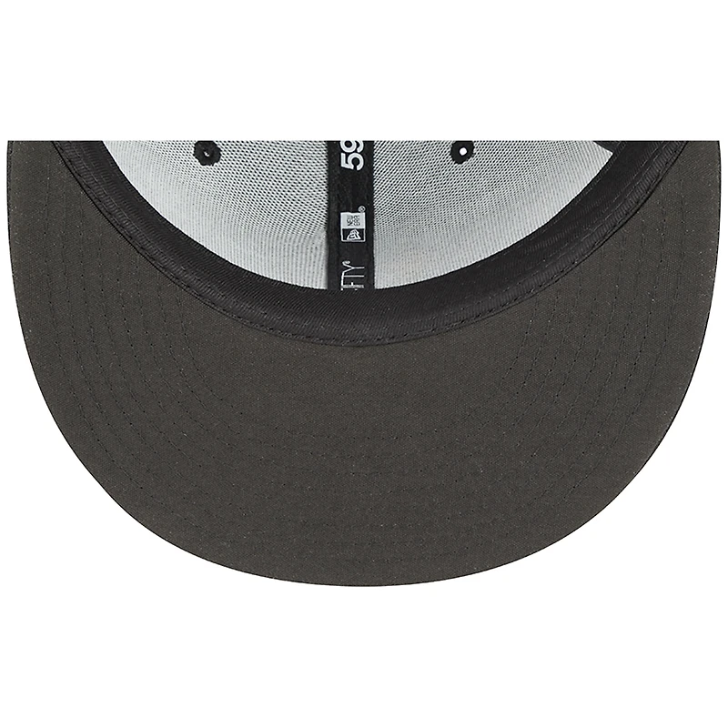 Men's New Era Black South Bend Cubs Theme Nights Silver Hawks  59FIFTY Fitted Hat