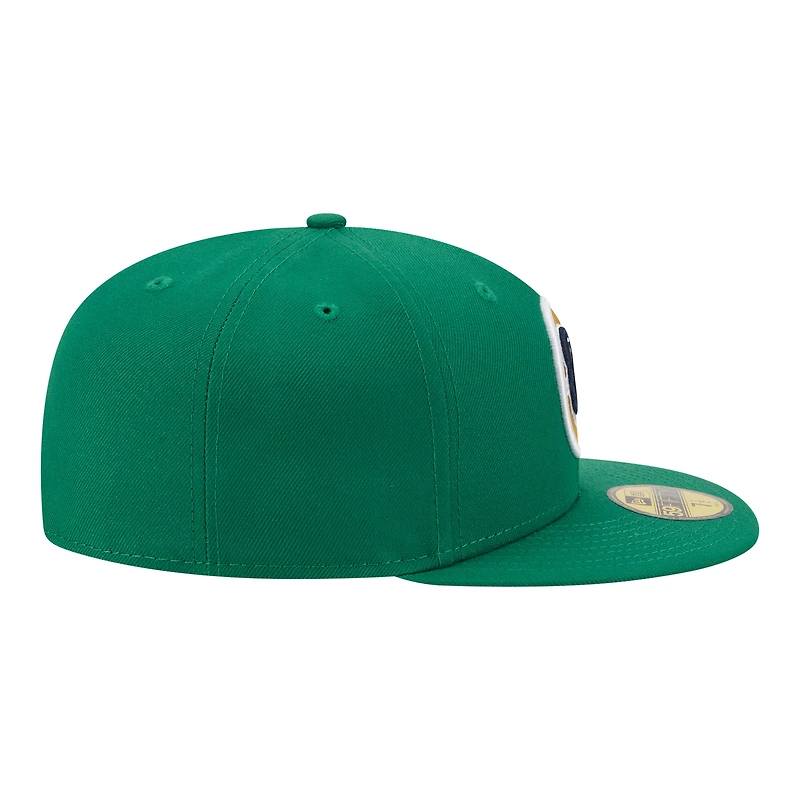 Men's New Era Green South Bend Cubs Minor League Theme Nights 59FIFTY Fitted Hat