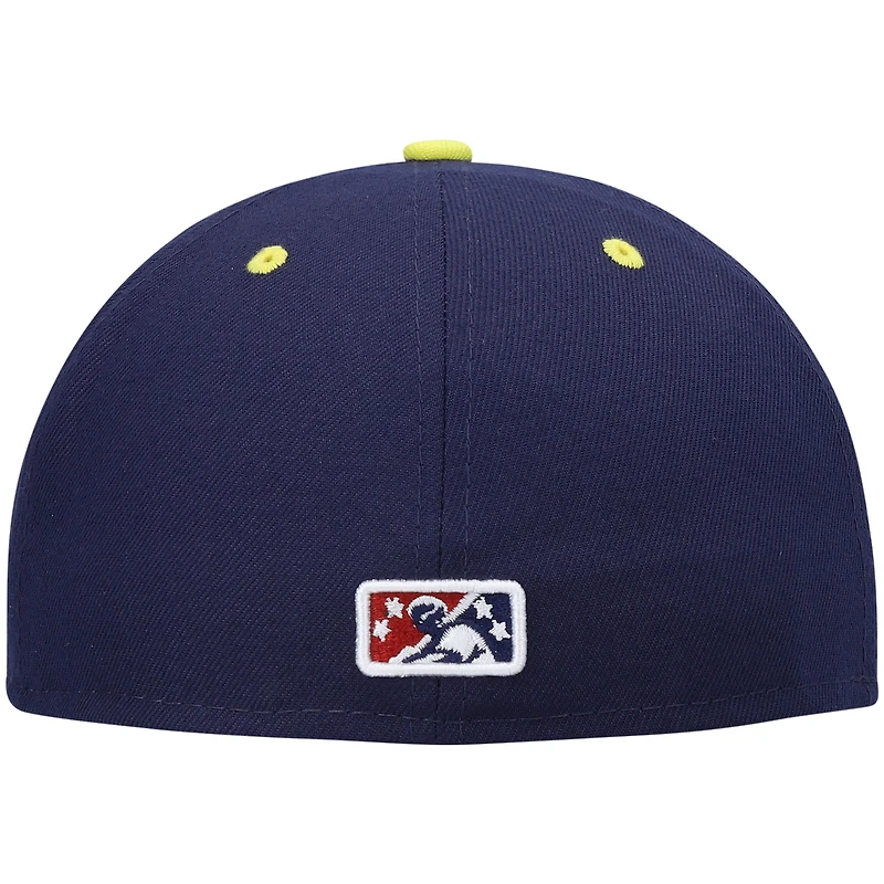 Men's New Era Navy/Light Blue Cabritos Maldichos De South Bend Copa La Diversion 59FIFTY Fitted Hat