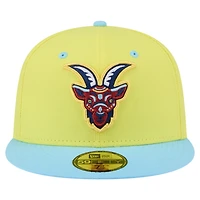 Casquette ajustée 59FIFTY jaune South Bend Cubs Copa de la Diversión New Era pour homme
