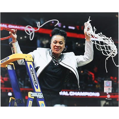 Photo dédicacée de Dawn Staley, joueuse des Gamecocks de Caroline du Sud (16" x 20"), extraite d'un filet