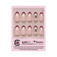 Glamnetic x Fanatics  South Carolina Gamecocks Nail Kit