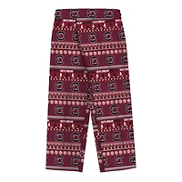 Infant & Newborn Outerstuff  Garnet South Carolina Gamecocks Ugly Sweater Pajama Set