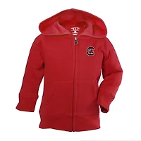 Vêtements pour bébé, sweat à capuche zippé Cardinal South Carolina Gamecocks