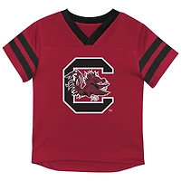 Ensemble haut et pantalon pour bébé Outerstuff Garnet South Carolina Gamecocks avec logo de l'équipe Red Zone