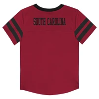 Infant South Carolina Gamecocks Two-Piece Red Zone Jersey & Pants Set