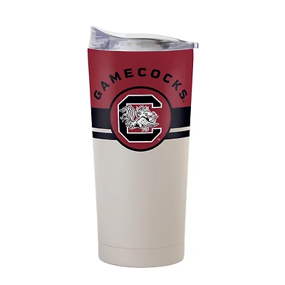 Gobelet isotherme 20 oz à revêtement en poudre Horizon, logo des South Carolina Gamecocks