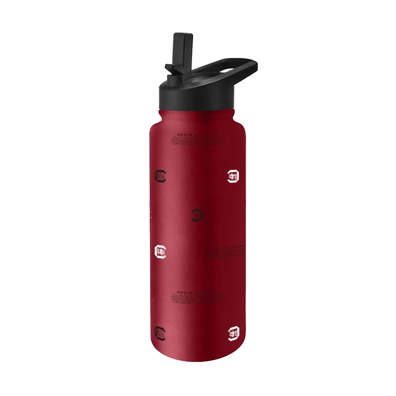 Logo Brands South Carolina Gamecocks 34oz. Steep and Repeat Quencher Bottle