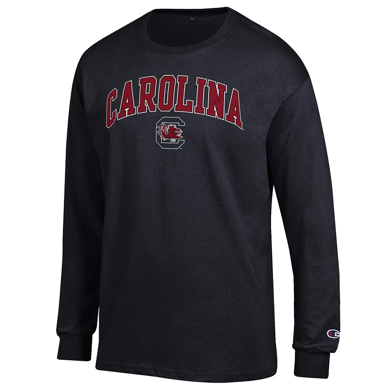 Men's Champion South Carolina Gamecocks Arch Over Logo Long Sleeve T-Shirt