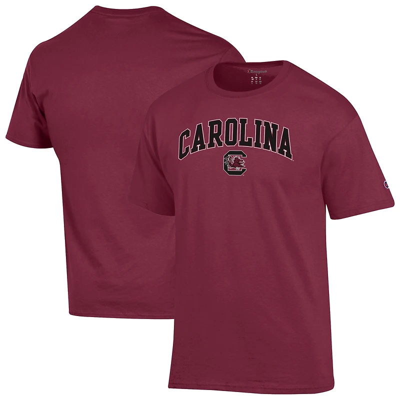 Men's Champion  Garnet South Carolina Gamecocks Arch Over Logo T-Shirt
