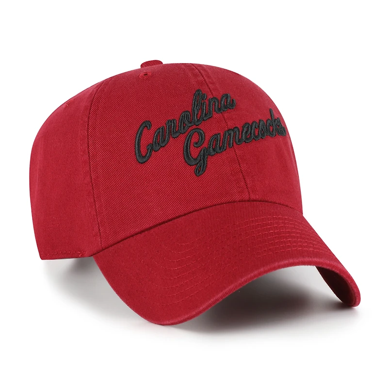 Casquette ajustable « 47 Garnet South Carolina Gamecocks Vault Clean Up » pour homme