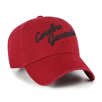 Casquette ajustable « 47 Garnet South Carolina Gamecocks Vault Clean Up » pour homme