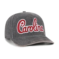 Chapeau ajustable en velours côtelé gris '47 South Carolina Gamecocks Reclaim Snow Wash pour homme