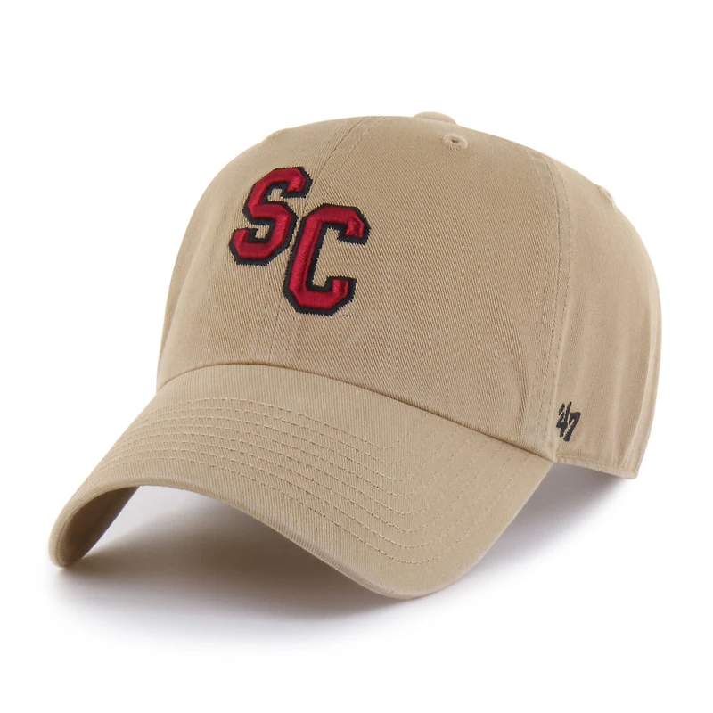 Casquette ajustable « 47 Khaki South Carolina Gamecocks Vault Clean Up » pour homme