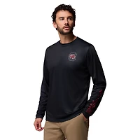 T-shirt à manches longues PHG Terminal Shot pour homme, noir, des Gamecocks de Caroline du Sud Columbia