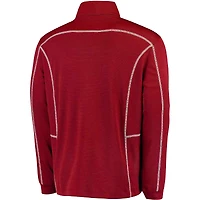 Men's Columbia Golf Garnet South Carolina Gamecocks Shotgun Quarter-Zip Pullover