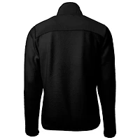 Men's Cutter & Buck Black South Carolina Gamecocks Big Tall Cascade Eco Sherpa Fleece Full-Zip Jacket