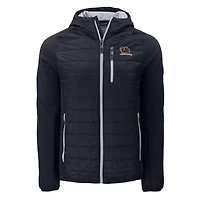 Men's Cutter & Buck  Black South Carolina Gamecocks Vault Rainier Eco Hybrid PrimaLoft Full-Zip Jacket