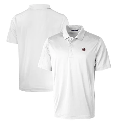Polo extensible texturé DryTec Prospect pour homme, blanc, des South Carolina Gamecocks, de coupe Cutter & Buck, taille grande et