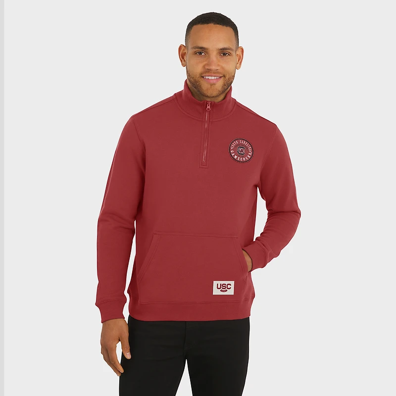 Men's Darius Rucker Collection by Fanatics Garnet South Carolina Gamecocks Quarter-Zip Pullover