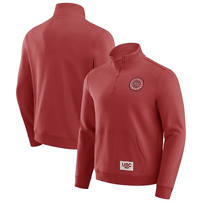 Men's Darius Rucker Collection by Fanatics Garnet South Carolina Gamecocks Quarter-Zip Pullover