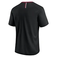 T-shirt noir fanatique pour homme South Carolina Gamecocks Defender Fade Slant