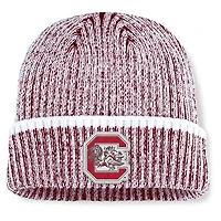 Bonnet en tricot à revers Haze pour homme, motif grenat/blanc, Gamecocks de Caroline du Sud