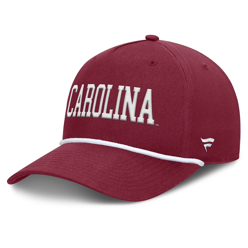 Men's Fanatics Garnet South Carolina Gamecocks Foul Ball Rope Adjustable Hat