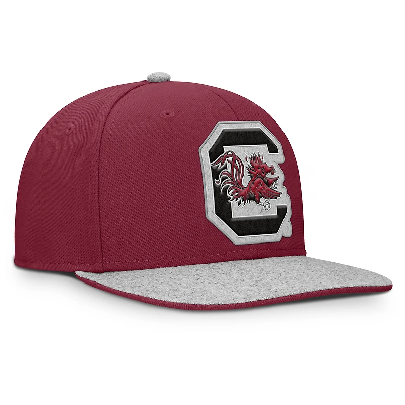 Men's Fanatics Garnet South Carolina Gamecocks Loden Snapback Hat