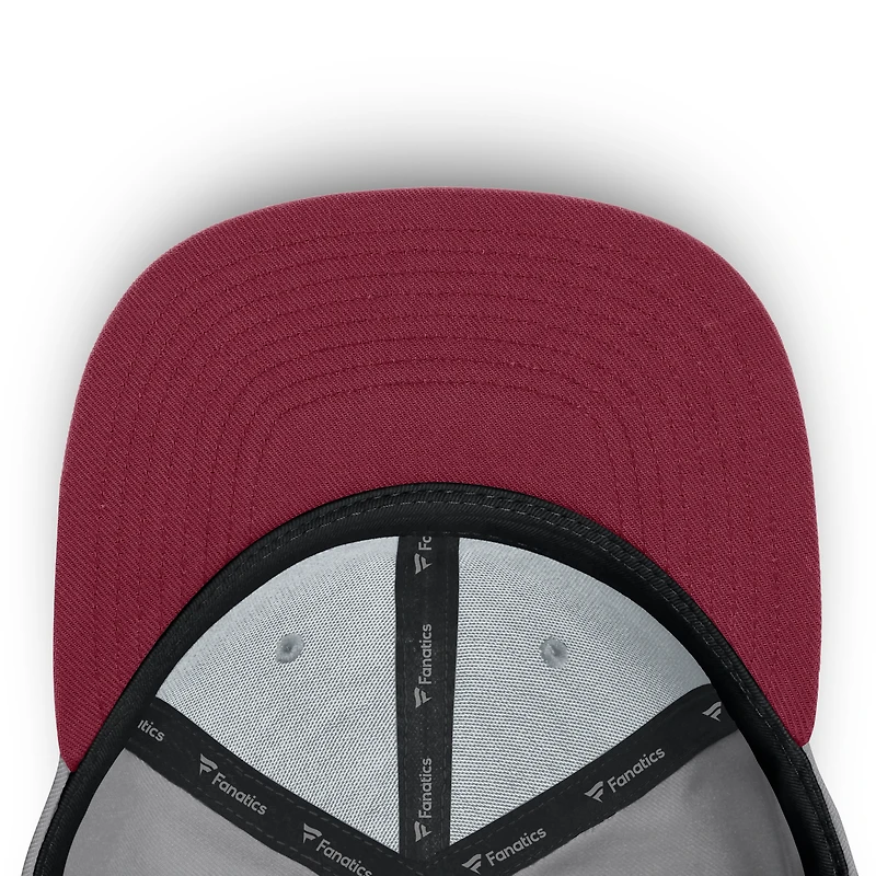 Casquette snapback grise Fanatics pour homme, Gamecocks de Caroline du Sud