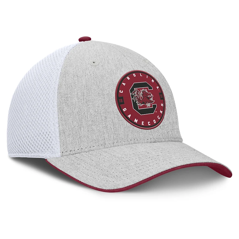 Casquette Trigger Flex gris chiné pour homme des Gamecocks de Caroline du Sud Fanatics