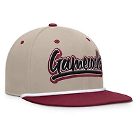Men's Fanatics Khaki/Garnet South Carolina Gamecocks Colt Fitted Hat