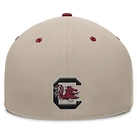 Men's Fanatics Khaki/Garnet South Carolina Gamecocks Colt Fitted Hat