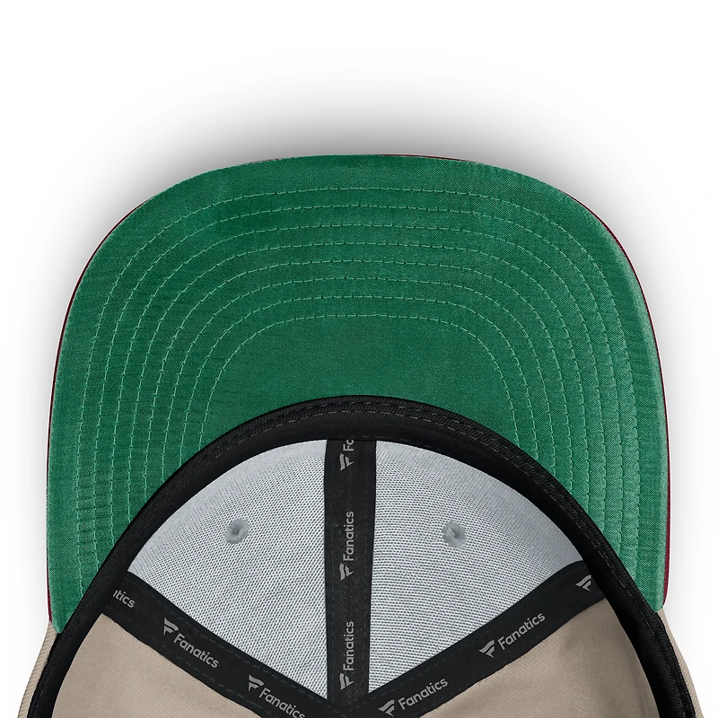 Casquette ajustée Fanatics kaki/grenat South Carolina Gamecocks Colt pour homme