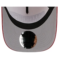 Men's New Era Garnet/Cream South Carolina Gamecocks Arch Two-Tone Corduroy 9FORTY A-Frame Adjustable Hat