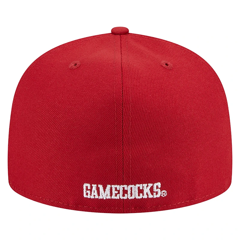 Men's New Era Garnet South Carolina Gamecocks 59FIFTY Fitted Hat