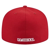 Men's New Era Garnet South Carolina Gamecocks 59FIFTY Fitted Hat