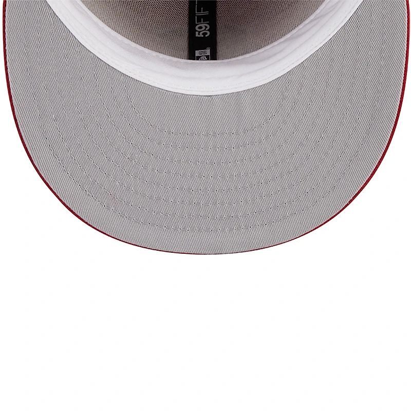 Men's New Era Garnet South Carolina Gamecocks 59FIFTY Fitted Hat