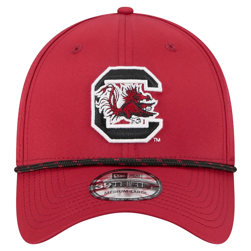 Men's New Era  Garnet South Carolina Gamecocks Rope 39THIRTY Flex Hat