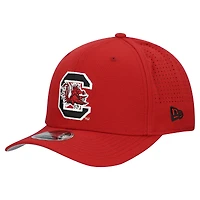 Casquette ajustable New Era 9SEVENTY pour homme, couleur grenat, Gamecocks de Caroline du Sud