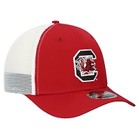 Men's New Era  Garnet South Carolina Gamecocks Team 9SEVENTY COOLERA Trucker Adjustable Hat