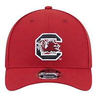Men's New Era Garnet South Carolina Gamecocks Team Collective 9FORTY M-Crown Adjustable Hat