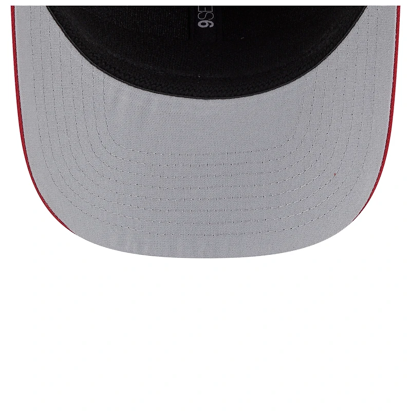 Men's New Era Garnet South Carolina Gamecocks Team Collective 9SEVENTY Stretch-Snap Adjustable Hat