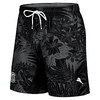 Short de bain Tommy Bahama noir pour homme, Gamecocks Caroline du Sud, Santiago Palms