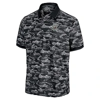 Polo Tommy Bahama noir pour homme des Gamecocks de Caroline du Sud Sport Bay View IslandZone