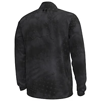 Haut demi-zippé ArmorFuse noir pour homme des Gamecocks de Caroline du Sud la collection Freedom d'Under Armour
