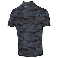 Polo noir Under Armour Gameday Armourfuse pour homme, équipe des South Carolina Gamecocks