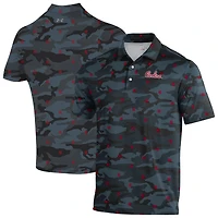 Polo noir Under Armour Gameday Armourfuse pour homme, équipe des South Carolina Gamecocks