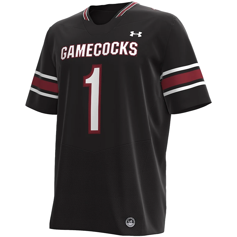 Maillot de football américain Premier noir Under Armour des Gamecocks Caroline du Sud pour homme